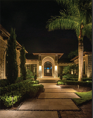 Outdoor Lighting - home entrance